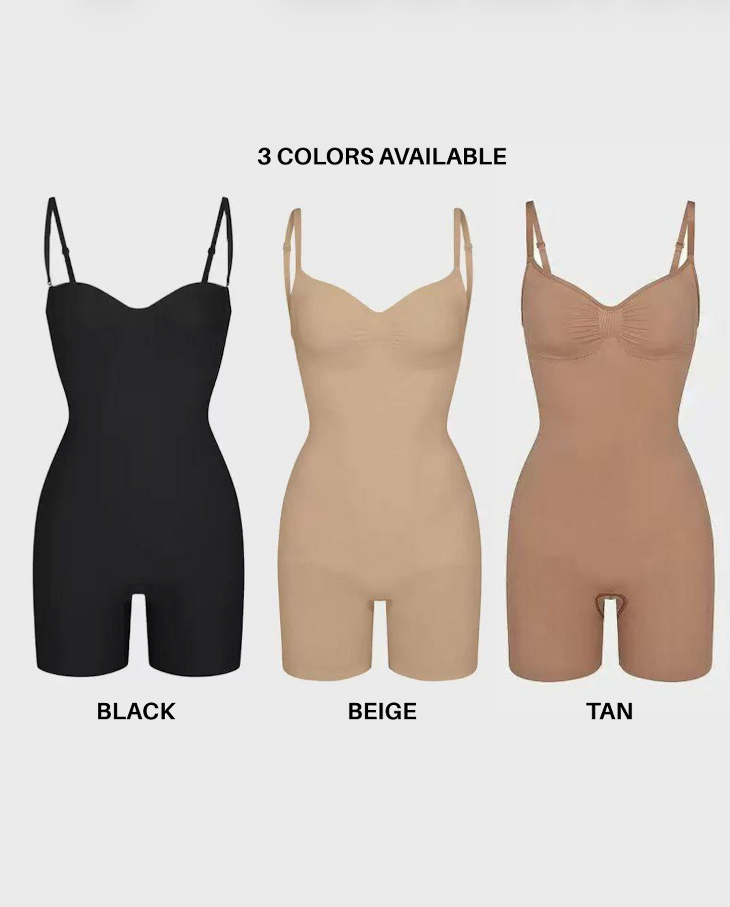 Juliette Shaper- Mid Thigh Waist Slimming Bodysuit