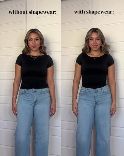 Gabriella Faja- High-Waisted Mid-Thigh Faja with Adjustable Straps, Front Clips & Sculpting Compression